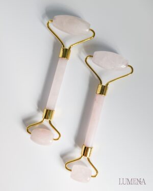 Rose Quartz Facial Massage Roller