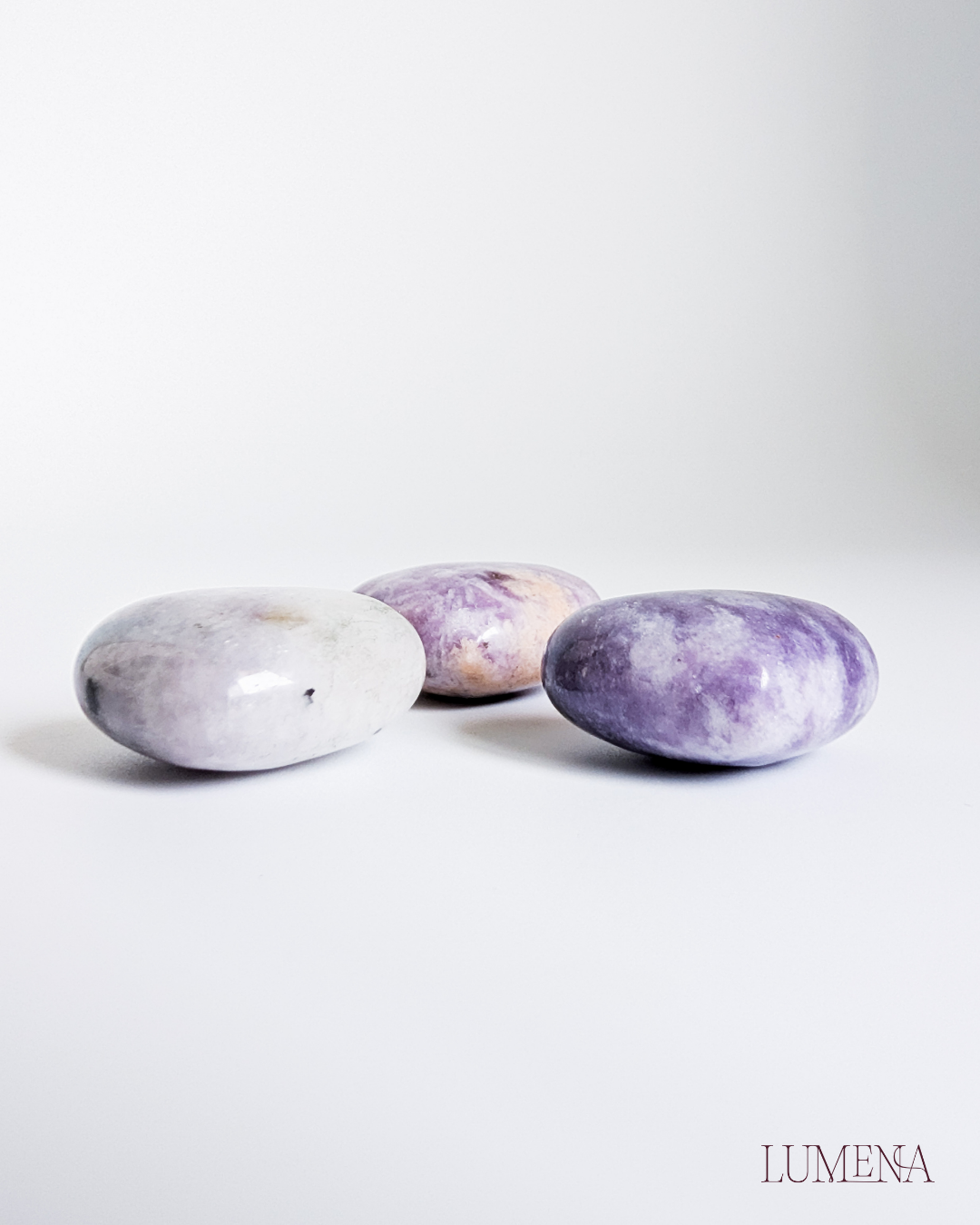 Lepidolite Mini Hearts - Image 3