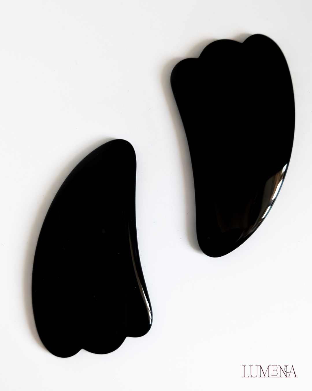Black Obsidian Gua Sha Facial Massager