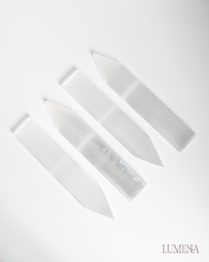 Satin Spar (Selenite) Flat Point